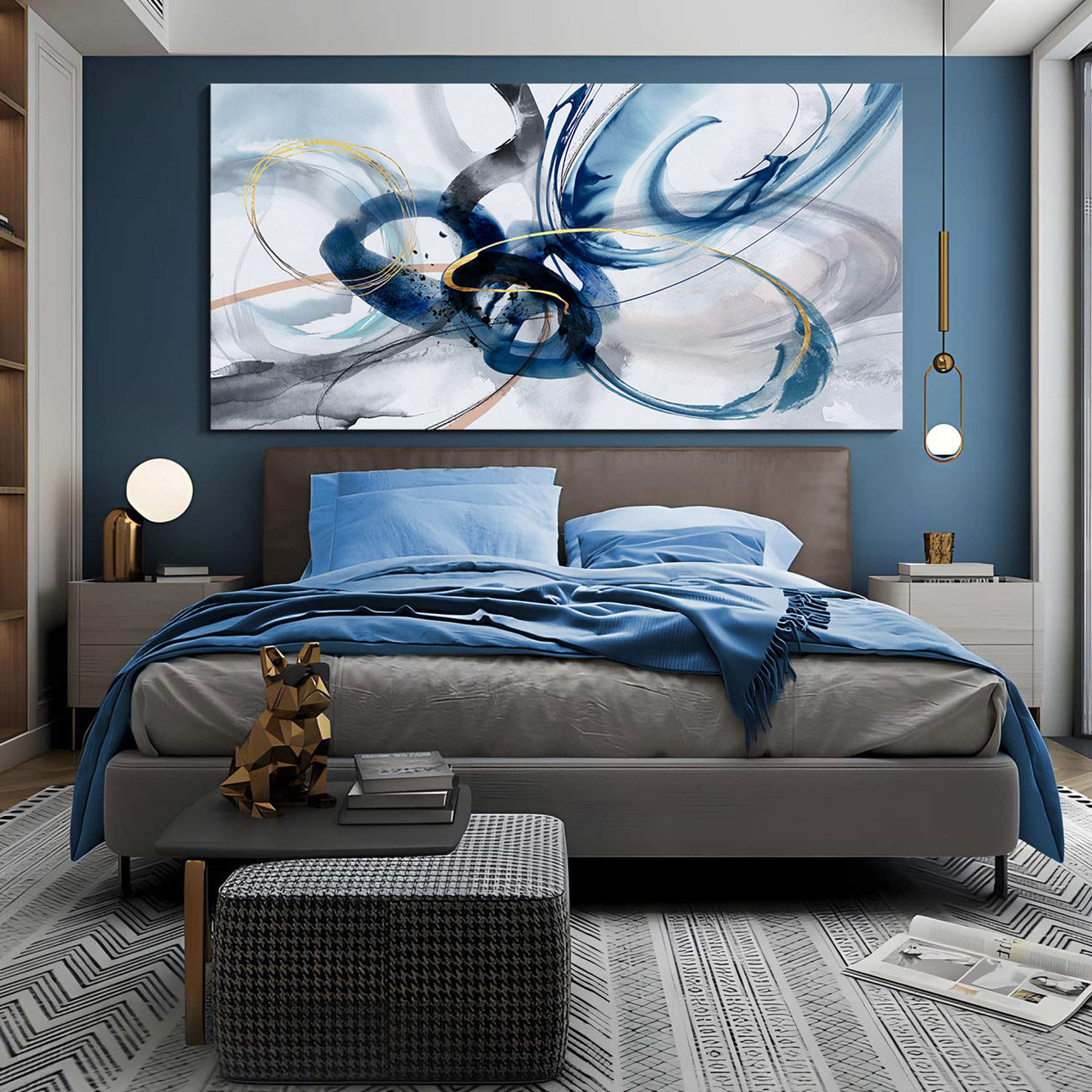 その他 EVA Canvas Art (Large) Amazon.com: Aesthetic Abstract Canvas Wall Art Large Size 32